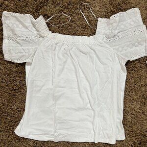 Charter Club Women's White Blouse Size XL NWT